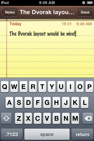 screenshot of notes on an apple iphone