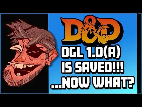OGL 1.0 is safe, so where do we go now?