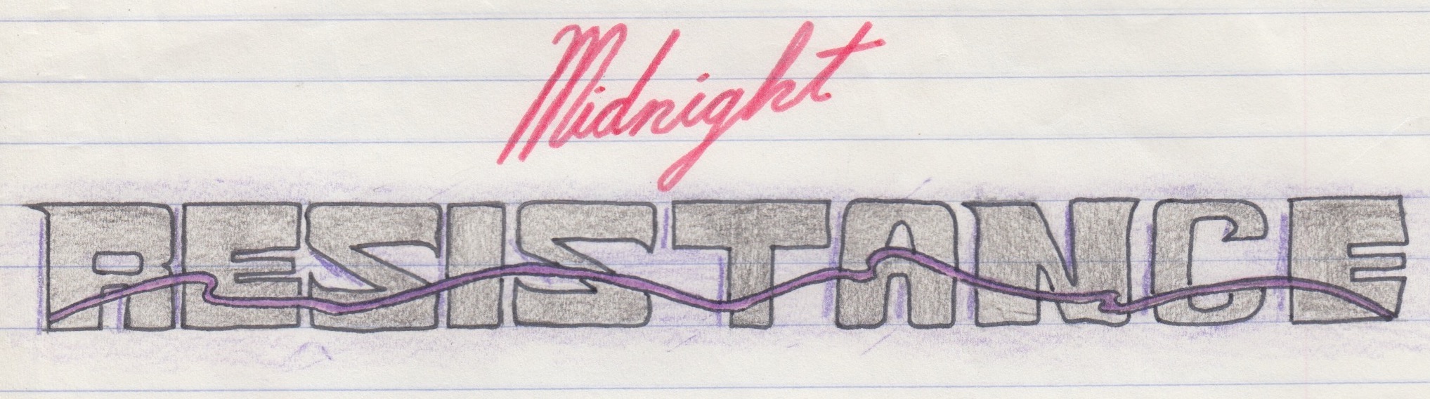 Midnight Resistance Logo Midnight Resistance Logo